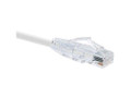 Unirise Usa, Llc Unirise Clearfit Cat6 Patch Cable, White, Snagless, 9ft Part# 10250