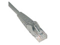 Tripp Lite 30ft Cat6 Gigabit Snagless Molded Patch Cable Rj45 M/m Gray 30 Part# N201-030-GY