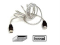 Belkin Components Usb A/a Extension Cable  A-m/f;dstp; 6 Clear Ice Part# F3U134-06-CBL