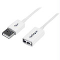 Startech.com 3m White Usb 2.0 Extension Cable-m/f Part# USBEXTPAA3MW