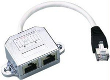 Intellinet 2-Port Modular Distributor, Part# 504195