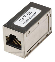 INTELLINET IKJ-C5S-CP-SI, Cat5e Modular Inline Coupler SILVER, Stock# 504768