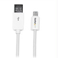 Startech.com 0.3m White 8-pin Lightning To Usb Cable Part# USBLT30CMW