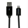 Startech.com 0.3m Black 8-pin Lightning To Usb Cable Part# USBLT30CMB