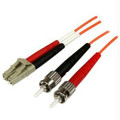 Startech.com 1m Ofnp Lc To St Duplex Fiber Cable Part# 50FIBPLCST1