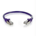 C2g C2g 7ft Cat6 Snagless Shielded (stp) Network Patch Cable - Purple Part# 00903