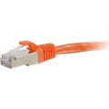 C2g C2g 30ft Cat6 Snagless Shielded (stp) Network Patch Cable - Orange Part# 00895