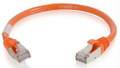 C2g C2g 25ft Cat6 Snagless Shielded (stp) Network Patch Cable - Orange Part# 00894