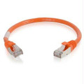 C2g C2g 1ft Cat6 Snagless Shielded (stp) Network Patch Cable - Orange Part# 00876