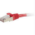 C2g C2g 30ft Cat6 Snagless Shielded (stp) Network Patch Cable - Red Part# 00857