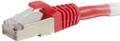 C2g C2g 25ft Cat6 Snagless Shielded (stp) Network Patch Cable - Red Part# 00856