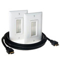 Onq Hdmi Inwall Connection Kit Part# HT2000-WH-V1