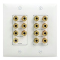Onq Home Theater Wall Plate Part# WP9009-WH-V1