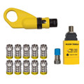 Klein Tools Coax Push-On Connector Installation & Test Kit Part# VDV002820