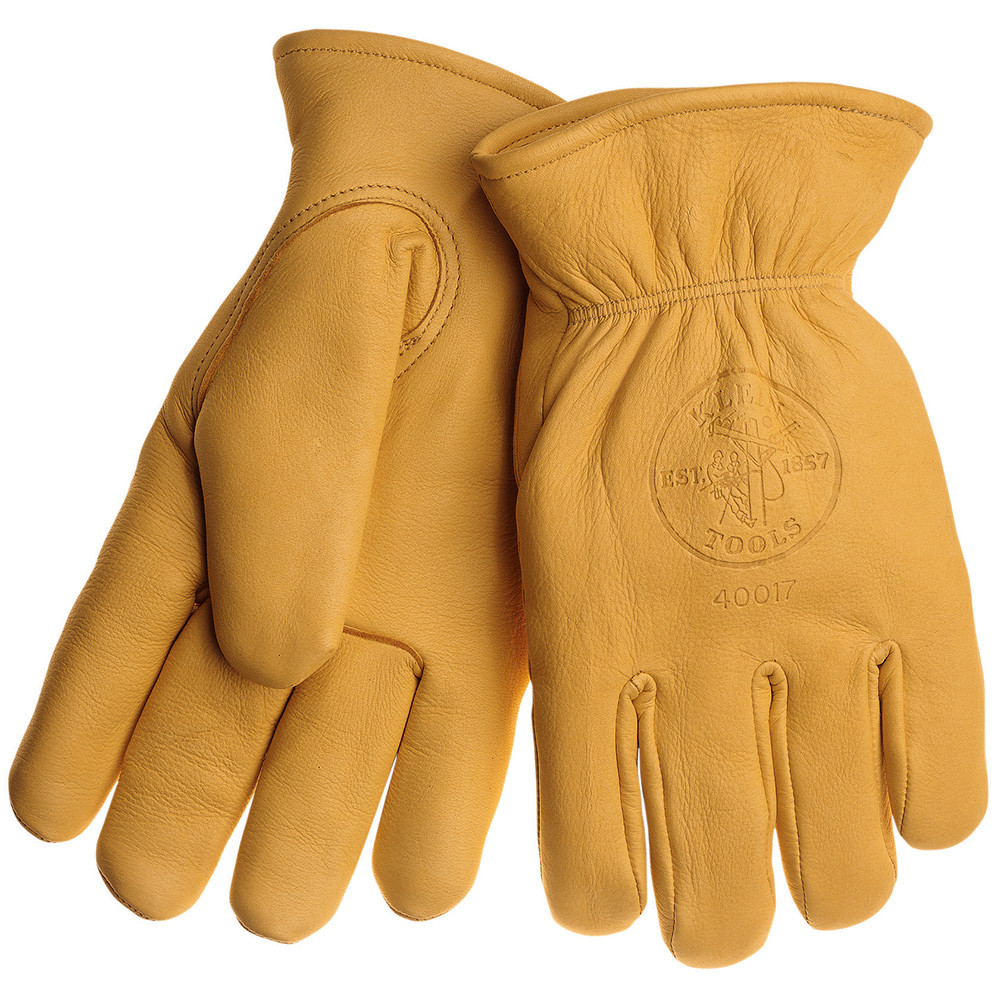 Klein Tools - 60189 - Leather Work Gloves, X-Large, Pair