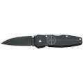 Klein Tools Black Lightweight Lockback Knife - 2-1/4" Drop Point Blade Part# 44000-BLK