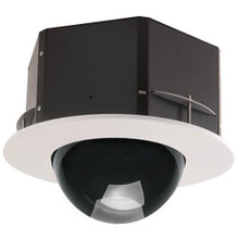 Sony UNI-ID7T3 Recessed Indoor Ceiling Housing for SNC-RX series, SNC-RZ25N, RZ30N and RZ50N cameras. Tinted dome, Part# UNI-ID7T3