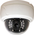 Speco CLED30D7W High Resolution Color Indoor Dome Cameras with Built-In IR LEDs, 3.6mm, White Housing, Part# CLED30D7W