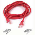 Belkin Components Patch Cable - Rj-45 (m) - Rj-45 (m) - 10 Ft - ( Cat 5e ) - Red Part# A3L791-10-RED-S