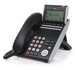 NEC ITL-12D-1 (BK) - DT730 - 12 Button Display IP Phone Black Part# 690002 - Refurbished (NEW Part# BE106993)