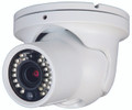 Weather Resistant Dome or Turret Camera with PIR Sensor & White LEDs 2.8-12mm lens - Grey Housing,Speco CVC5300DPVFW, tamper proof,speco bullet camera
