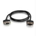 C2g 10ft Serial Rs232 Db9 Cable With Low Profile Connectors M/f - In-wall Cmg-rated Part# 52158