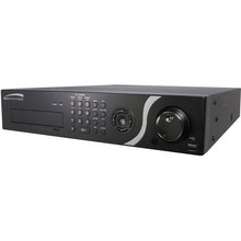 Speco D24PS1TB 8 Channel Analog & 16 Channel IP Hybrid Embedded DVR, 1TB HDD, Part No# D24PS1TB