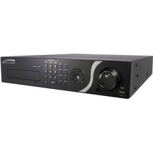 Speco D24PS6TB 8 Channel Analog & 16 Channel IP Hybrid Embedded DVR, 6TB HDD, Part No# D24PS6TB