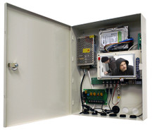 Speco D4WRSPM500 4 Channel Wall Mount DVR with Monitor and Power Supply 500GB HDD, Part No# D4WRSPM500
