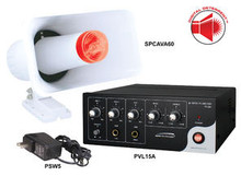 SPECO DDAK2 Digital Deterrent Audio Kit, Includes PVL15A, SPCAVA60 & PSW5, Part No# DDAK2