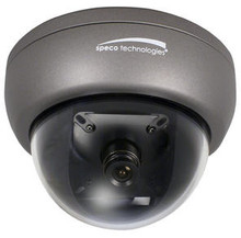 SPECO HINT13D7G  INT3 Color Mini Tamperproof Dome w/ Chameleon Cover 3.6mm Lens, Wall/Ceiling Mount, Dual Voltage, Part No# HINT13D7G