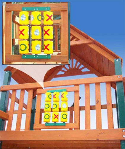 tic tac toe spinner panel