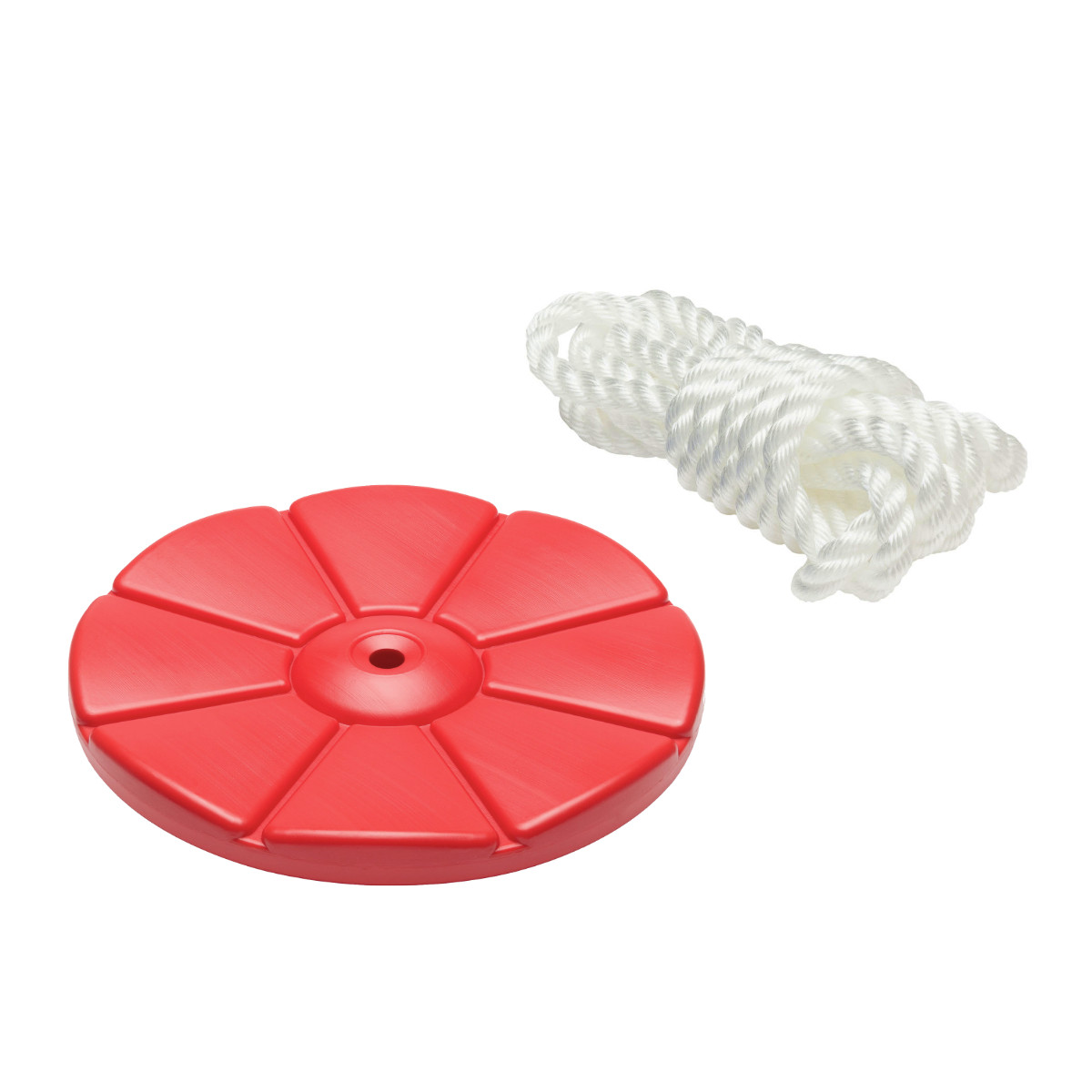 Daisy Disc Swing Seat with Rope (S-41R) - Red