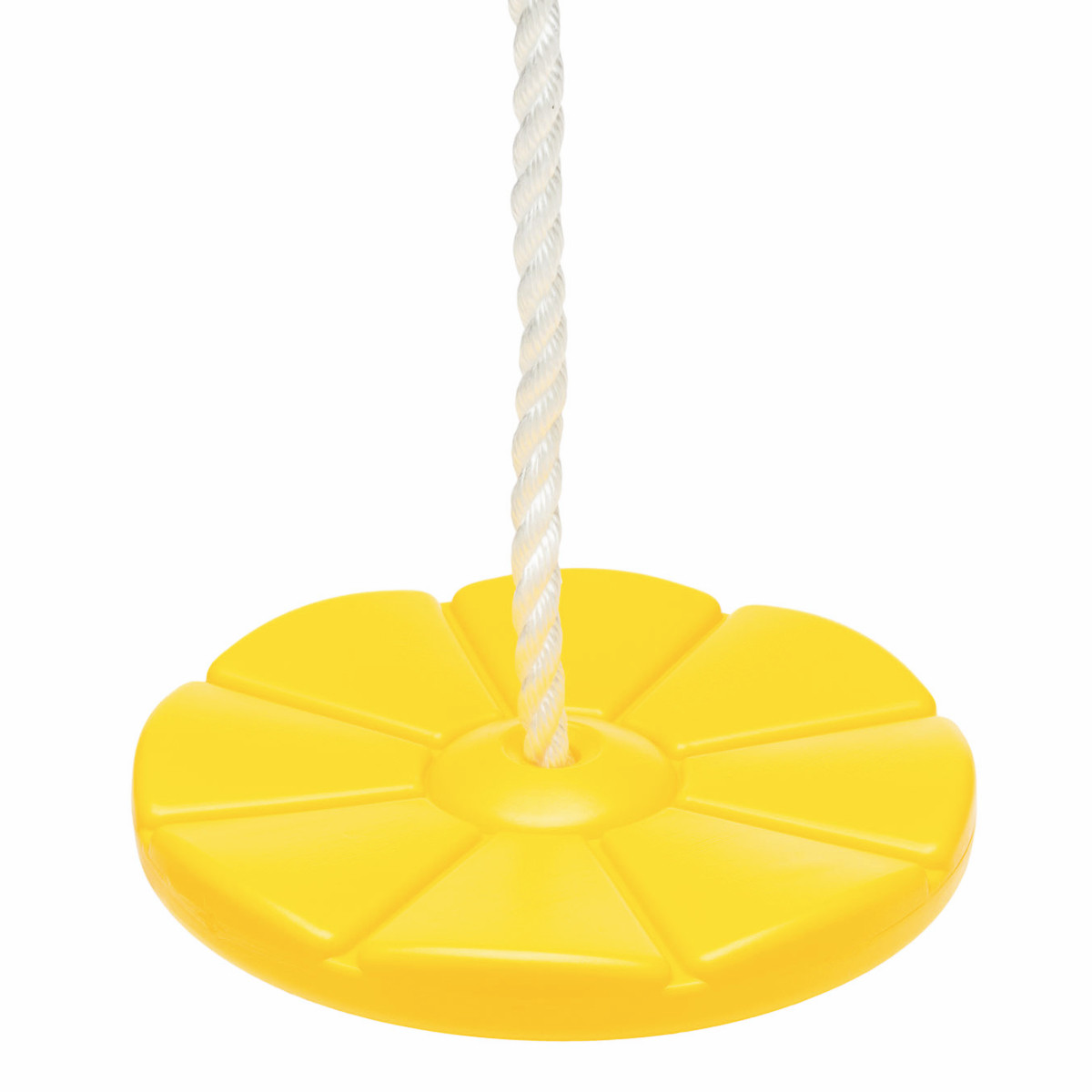 Brand New Daisy Disc Swing Seat YELLOW PlaySet Playground With Adjustable Rope 