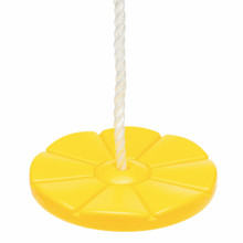 Daisy Disc Swing Seat with Rope (S-41R) - Yellow