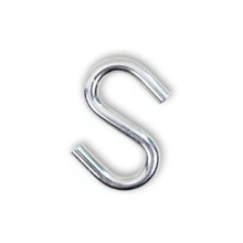Commercial 3/8" S-Hook - Zinc Plated