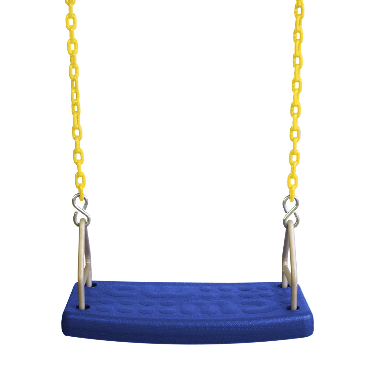 Molded Flat Swing Seat with Fully Coated Chain