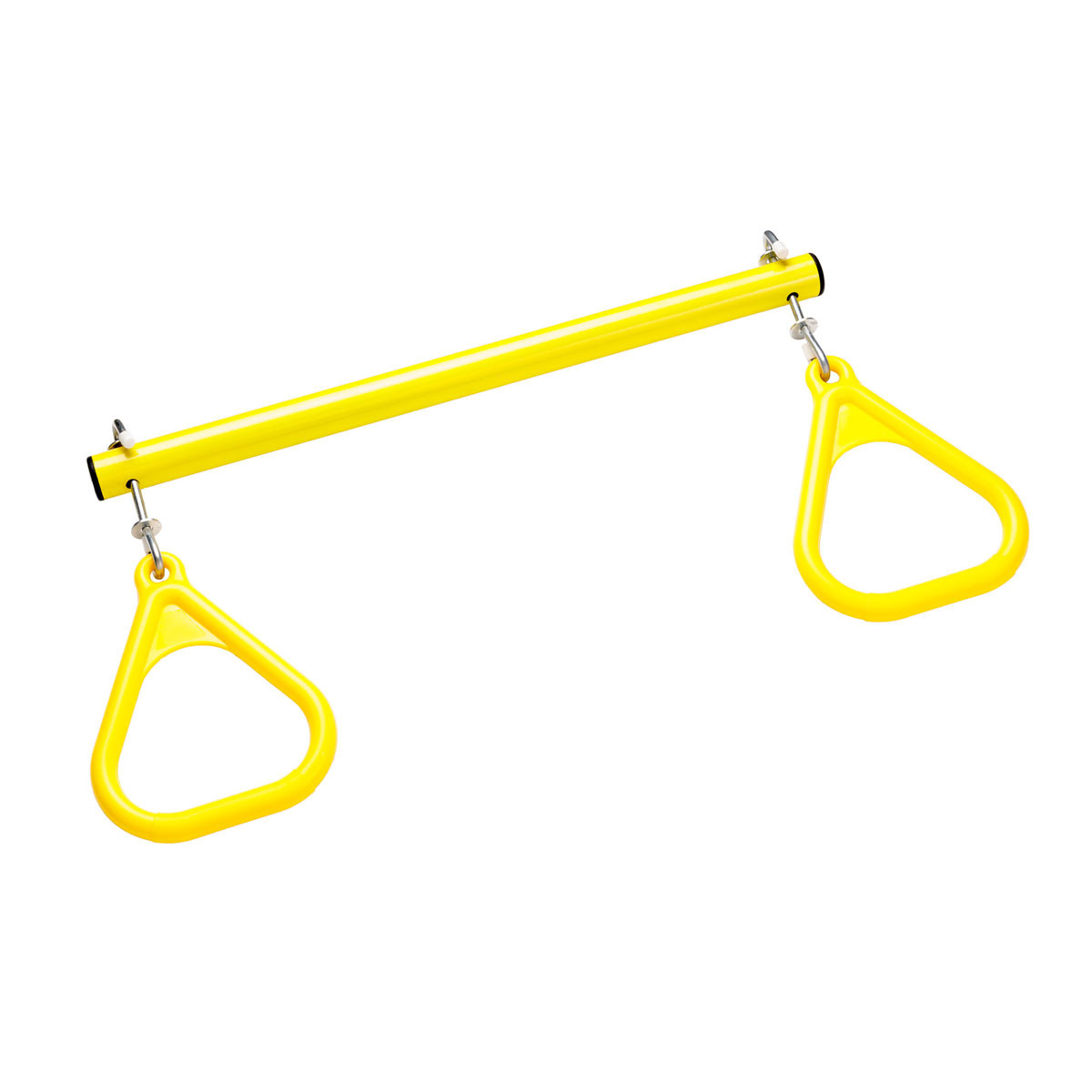 Trapeze Bar with Triangle Rings - Yellow