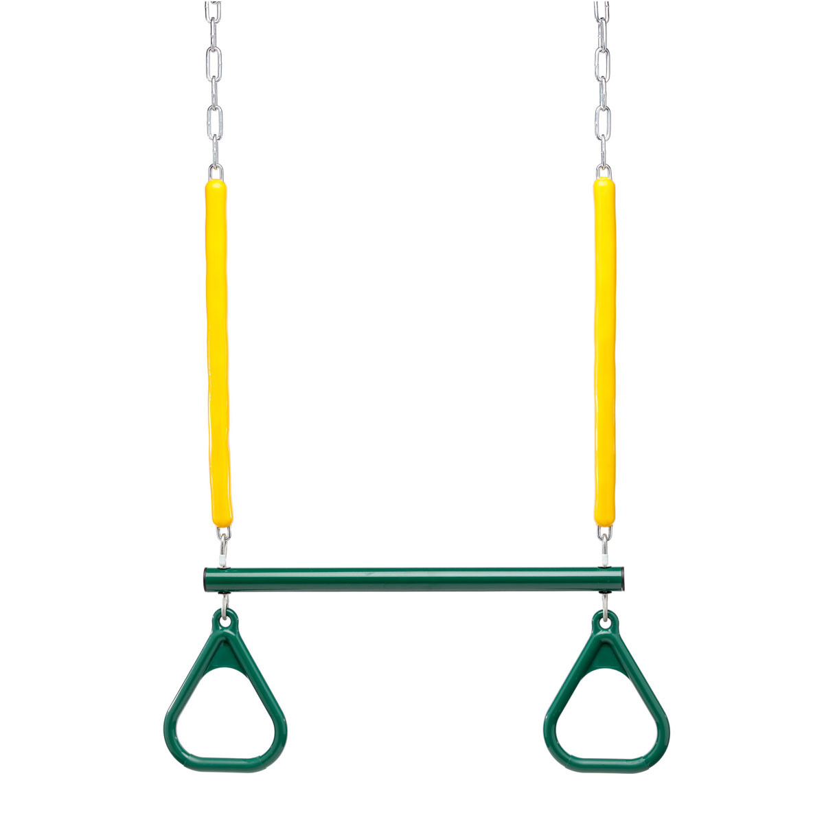 Trapeze Bar and Triangle Rings with 3'4" Soft Grip Chain