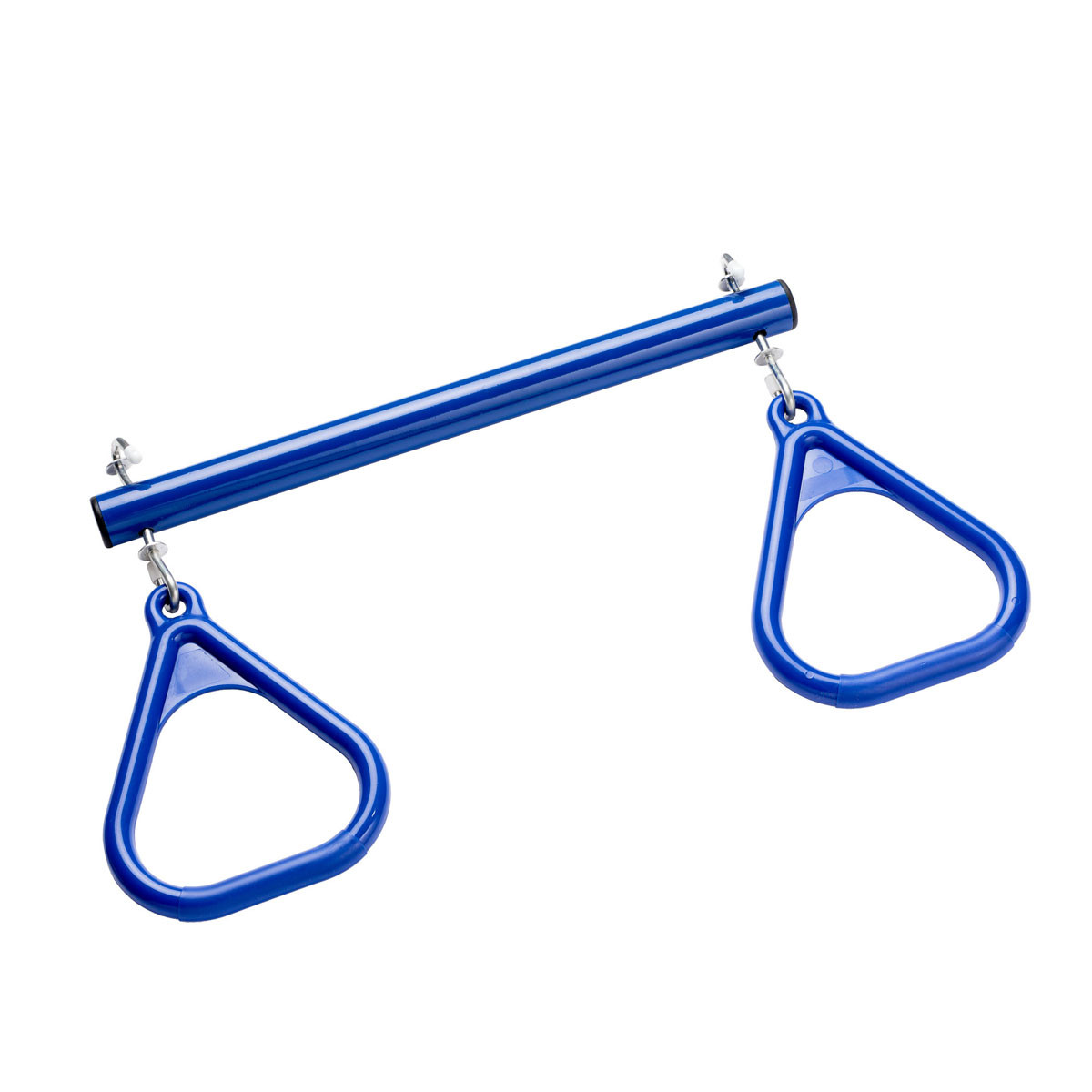 Trapeze Bar and Triangle Rings - Blue