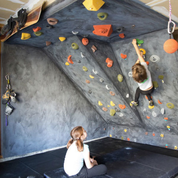 100 LARGE KIDS Bolt on Rock Climbing Holds with Hardware 