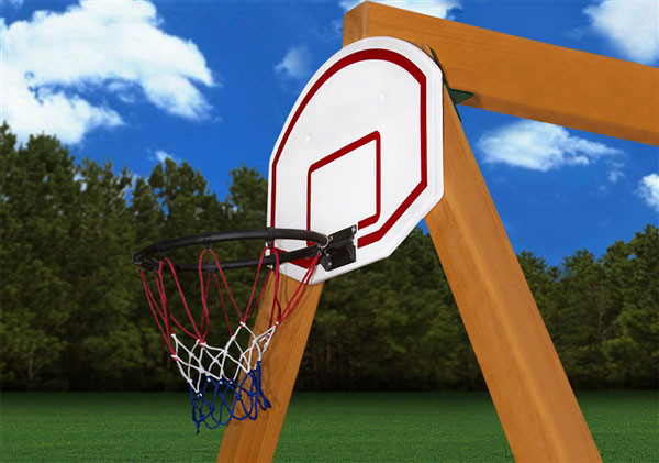 Basket Ball Hoop Attach To Swing Set