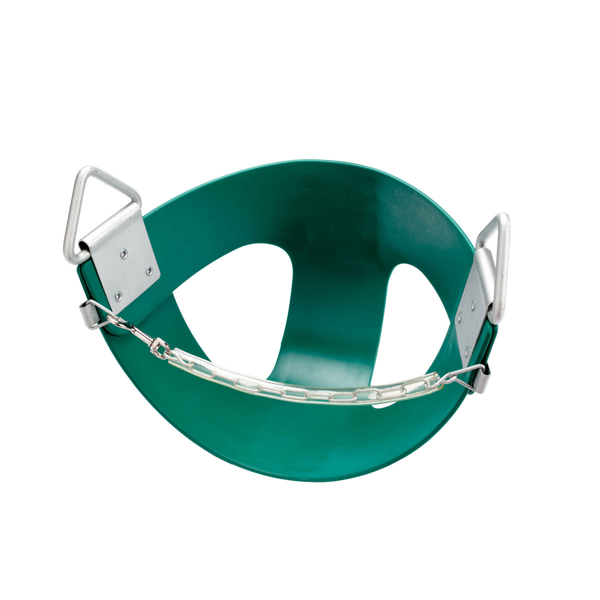 Commercial Rubber Half Bucket Swing Seat - Green