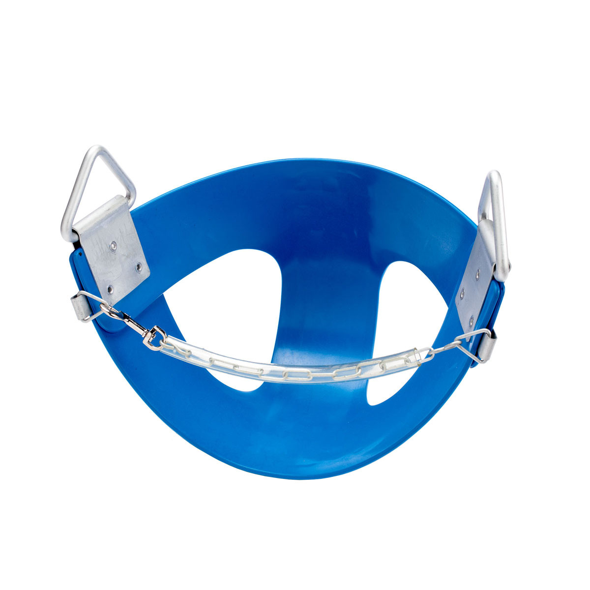 Commercial Rubber Half Bucket Swing Seat - Blue