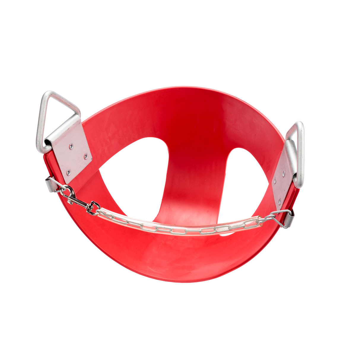 Commercial Rubber Half Bucket Swing Seat - Red