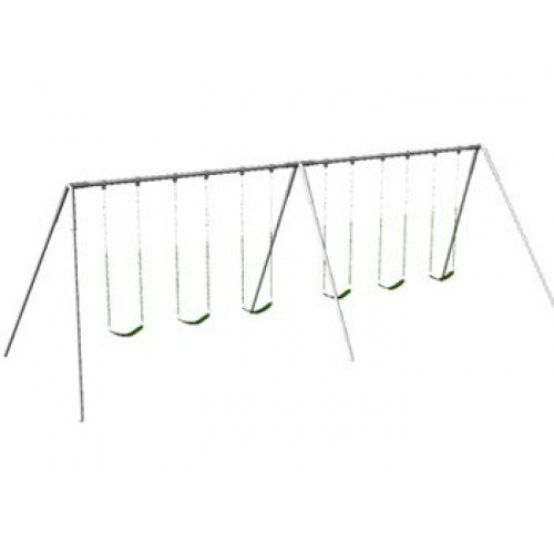 Metal A-Frame Swing Set with 6 Swings (CP-AF60)