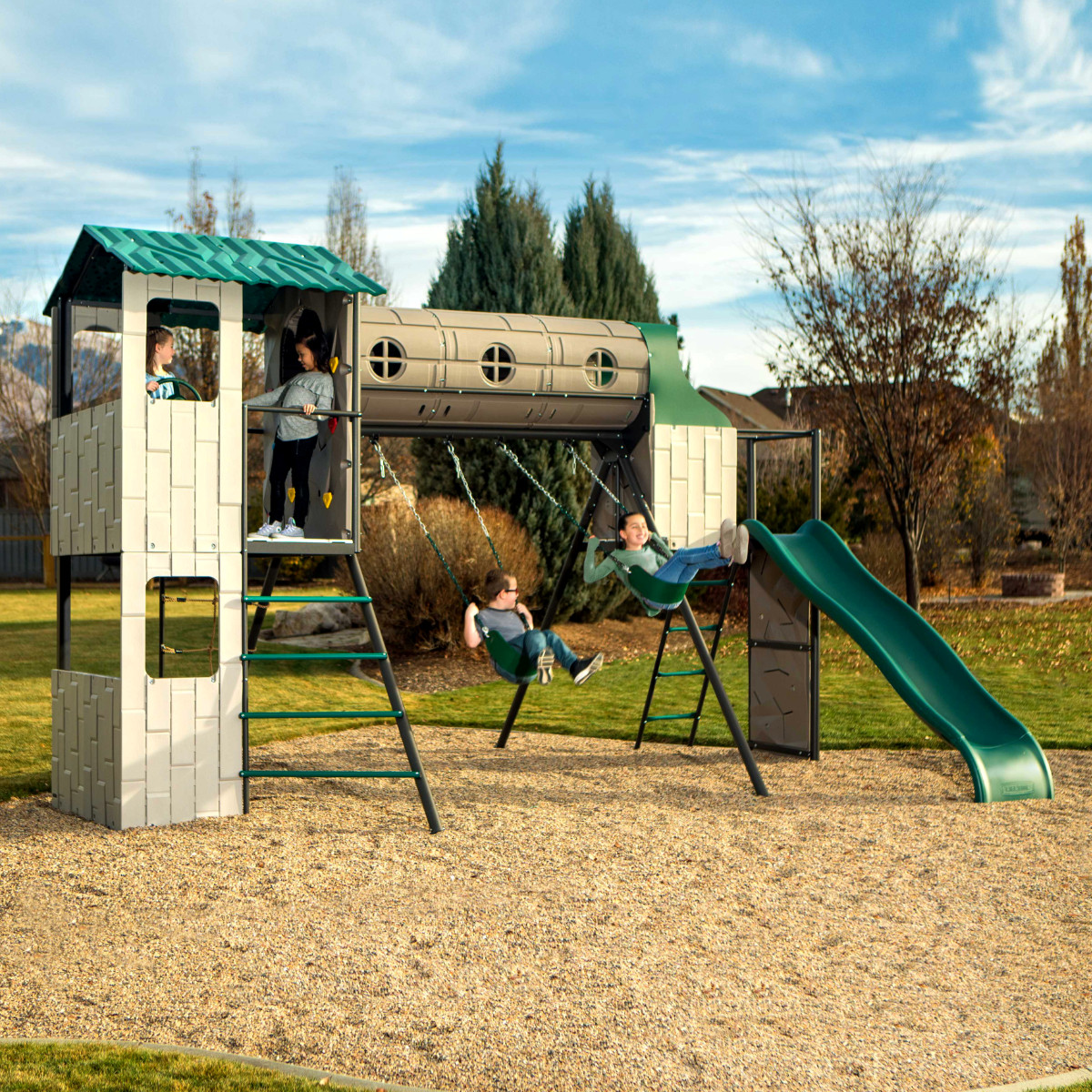 Lifetime Adventure Tunnel Playset (290704) - Front Lifestyle