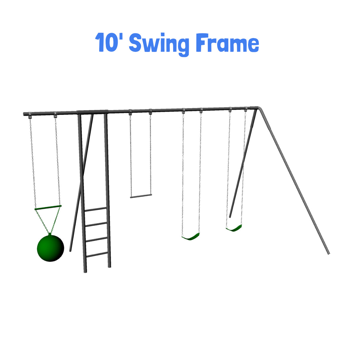 Monkey Tree Swing Set (CP-MT21-10)