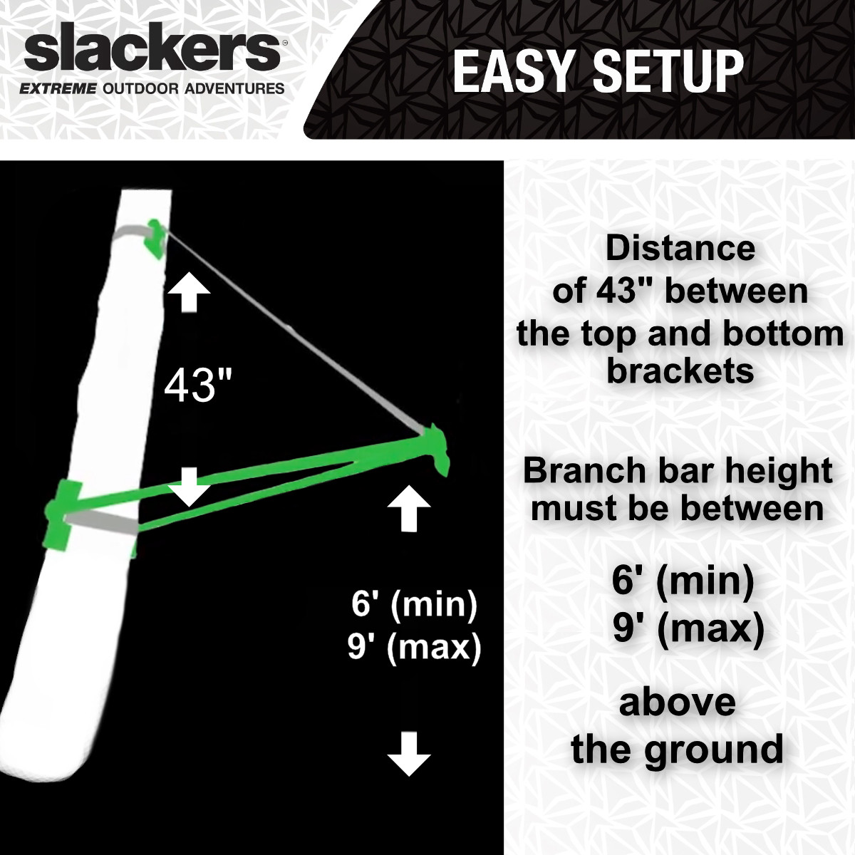 Slackers Build-a-Branch Swing Hanger (SLA-303)