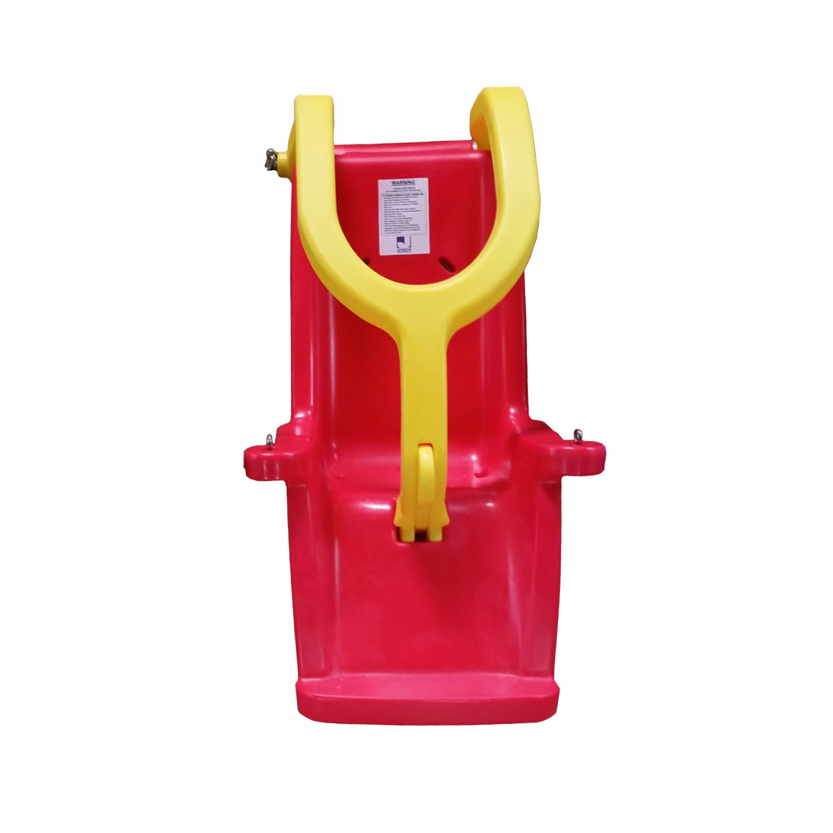 ADA Accessible Commercial Swing with Yoke and Chain (S190) - Red